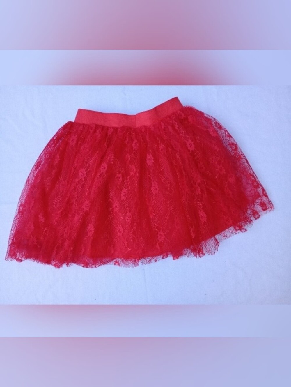 Red Tutu Skirt Balletcore Vampire Holiday E Girl Dollette Gothic Adult One Size
